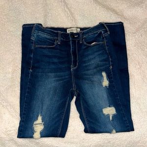 Mudd ripped blue jeans
